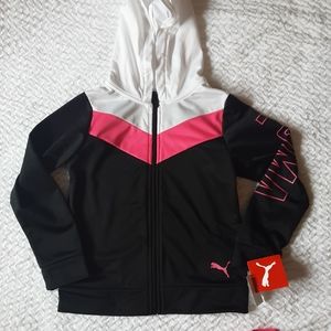 Puma Tricot Hoddie and Leggings Set Size 7